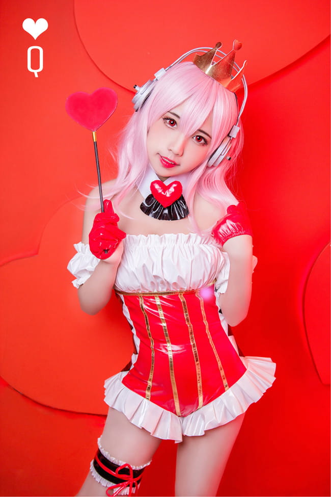 超级索尼子 是你的女王陛下 足控福利 cosplay