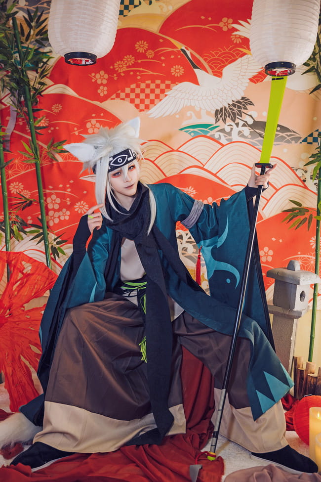凹凸世界同人 妖怪格瑞 cosplay