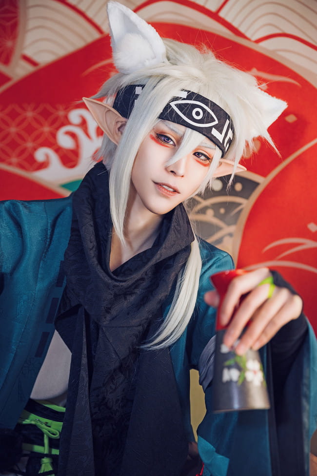 凹凸世界同人 妖怪格瑞 cosplay