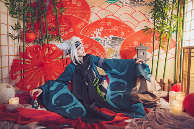 凹凸世界同人 妖怪格瑞 cosplay