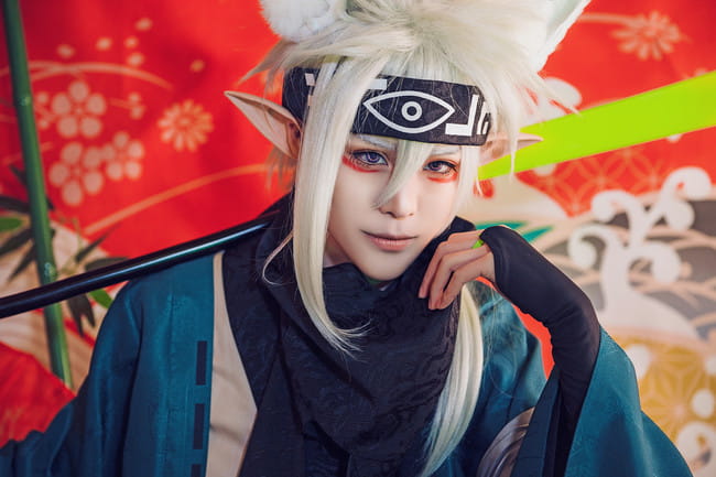 凹凸世界同人 妖怪格瑞 cosplay