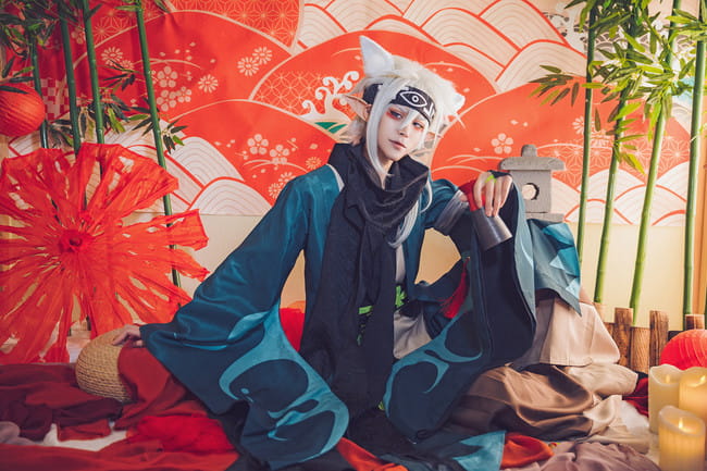 凹凸世界同人 妖怪格瑞 cosplay