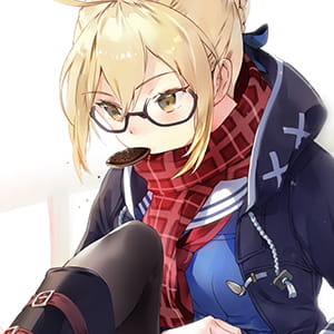 喜欢你的人 即使你满身缺点 那也是叫个性 二次元女生头像