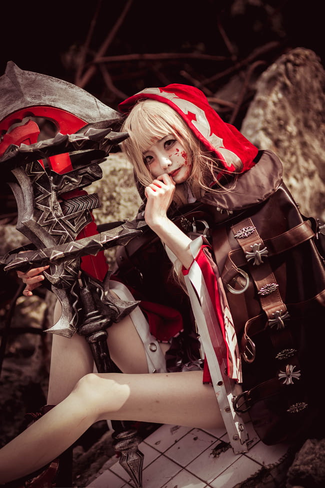 死亡爱丽丝 小紅帽 黑童話 cosplay