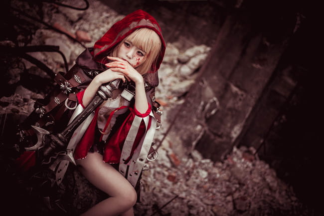 死亡爱丽丝 小紅帽 黑童話 cosplay