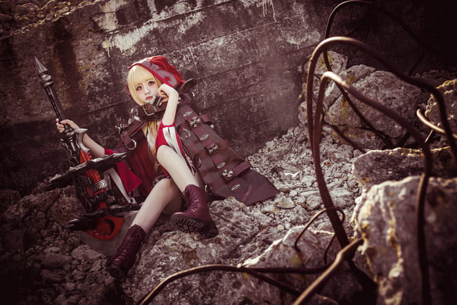 死亡爱丽丝 小紅帽 黑童話 cosplay