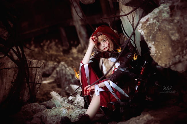 死亡爱丽丝 小紅帽 黑童話 cosplay