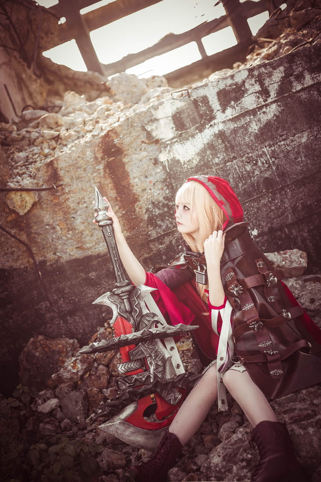 死亡爱丽丝 小紅帽 黑童話 cosplay