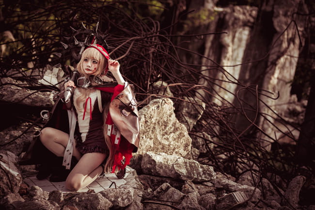 死亡爱丽丝 小紅帽 黑童話 cosplay