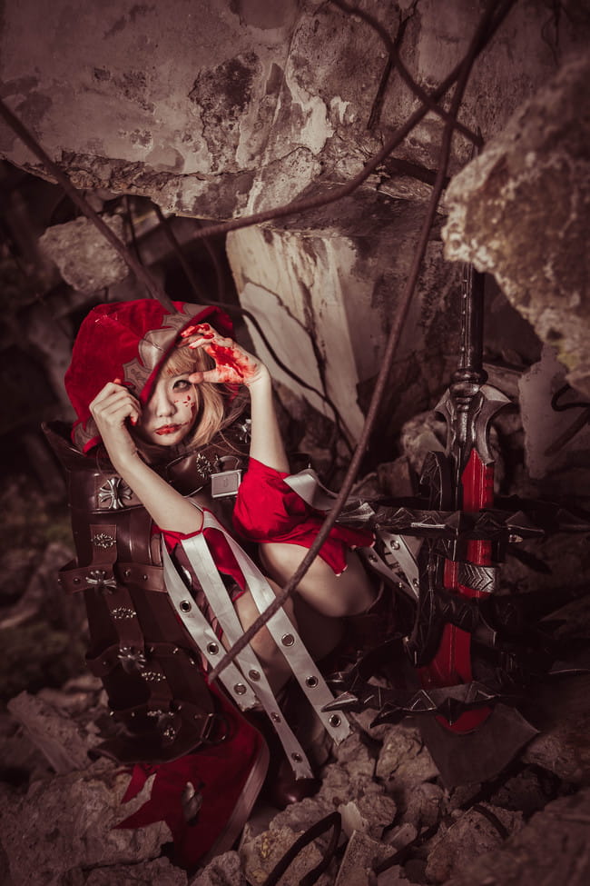 死亡爱丽丝 小紅帽 黑童話 cosplay