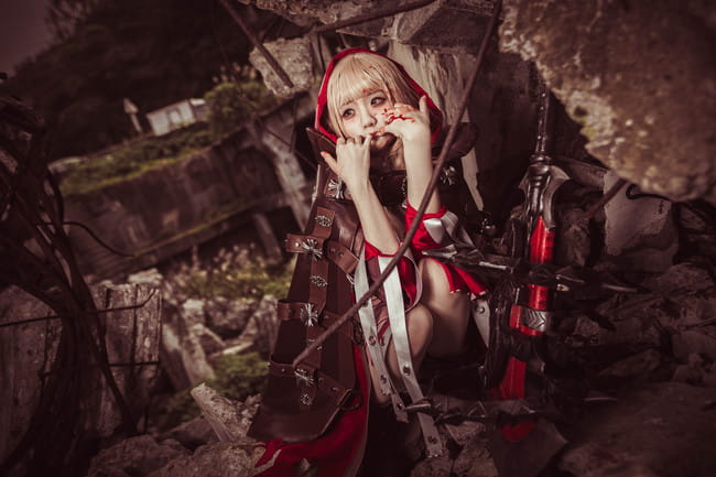 死亡爱丽丝 小紅帽 黑童話 cosplay