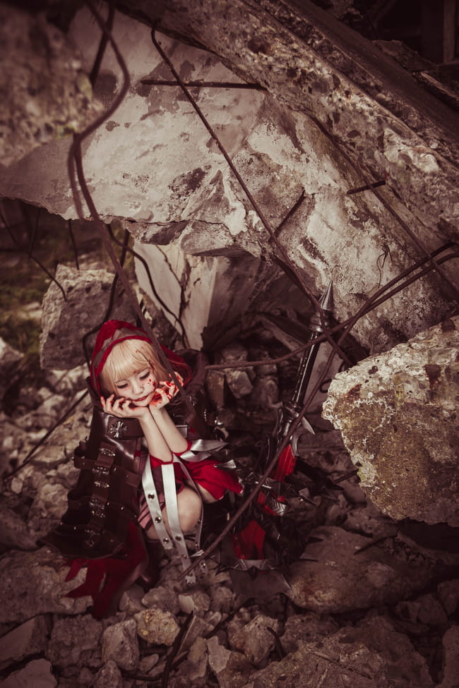 死亡爱丽丝 小紅帽 黑童話 cosplay