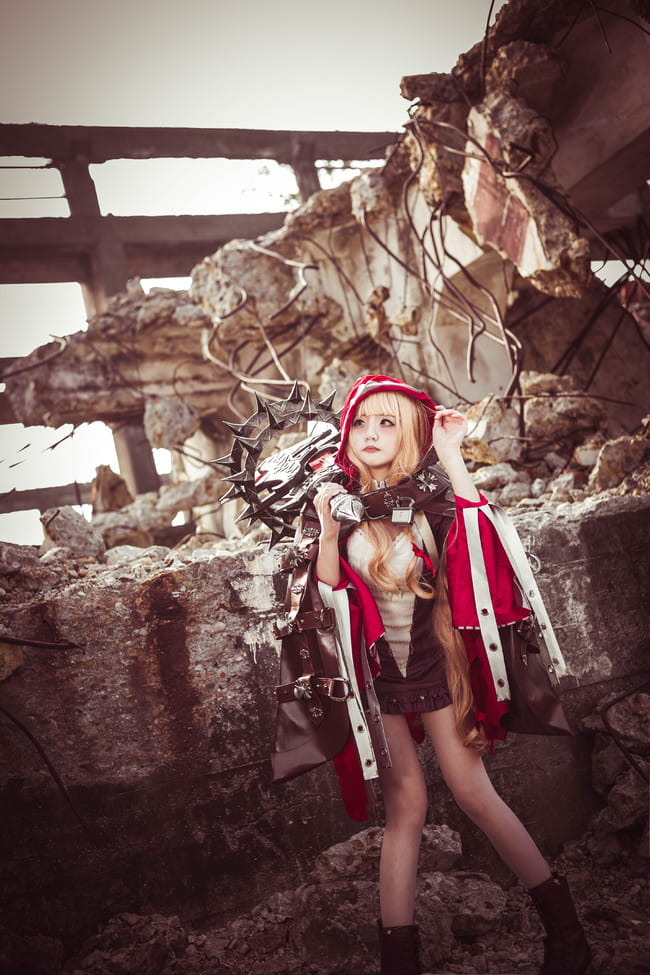 死亡爱丽丝 小紅帽 黑童話 cosplay