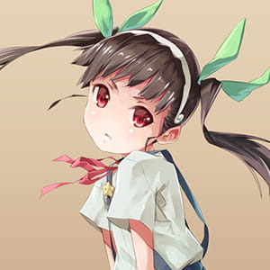 最喜欢你了 阿良良木先生 二次元女生头像