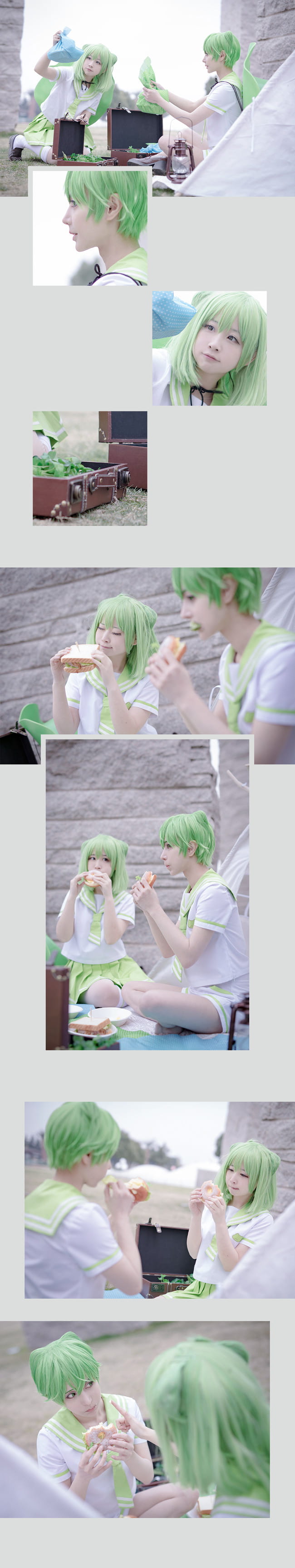 旅行青蛙 蛙boy 蛙girl cosplay