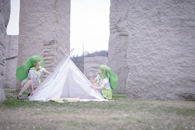 旅行青蛙 蛙boy 蛙girl cosplay