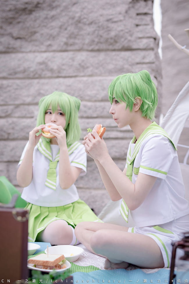 旅行青蛙 蛙boy 蛙girl cosplay