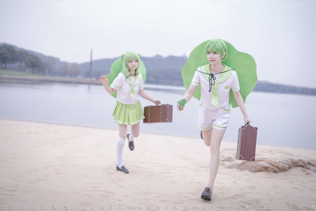 旅行青蛙 蛙boy 蛙girl cosplay