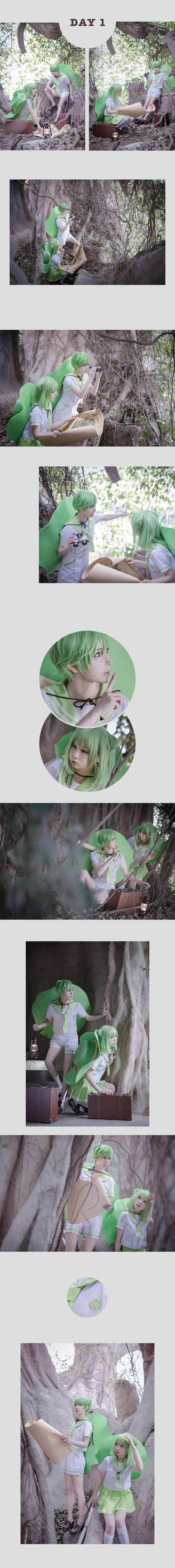 旅行青蛙 蛙boy 蛙girl cosplay