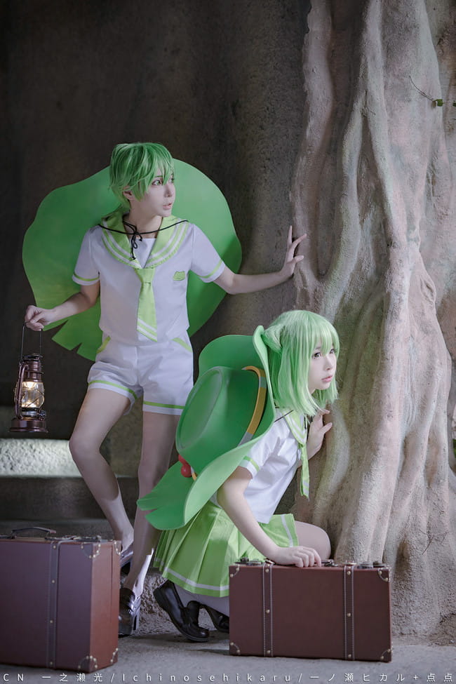 旅行青蛙 蛙boy 蛙girl cosplay
