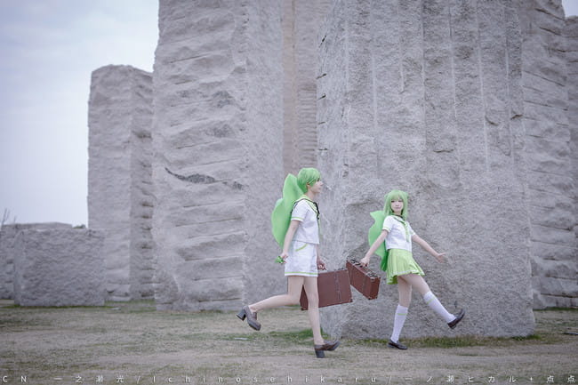 旅行青蛙 蛙boy 蛙girl cosplay