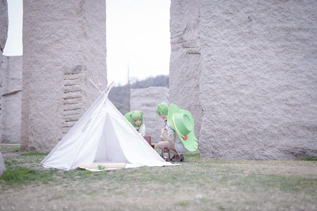 旅行青蛙 蛙boy 蛙girl cosplay