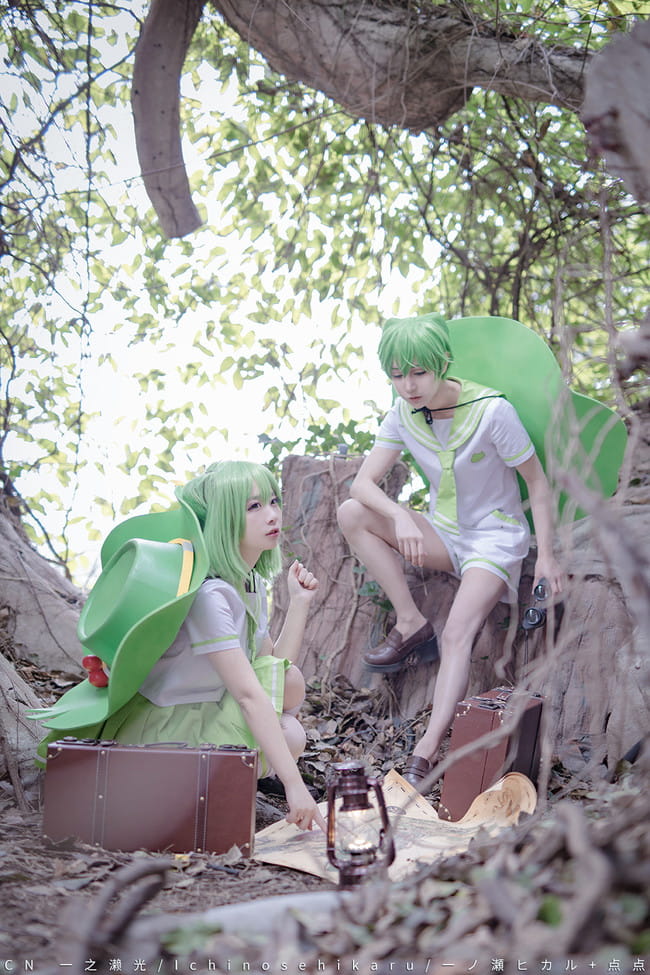 旅行青蛙 蛙boy 蛙girl cosplay
