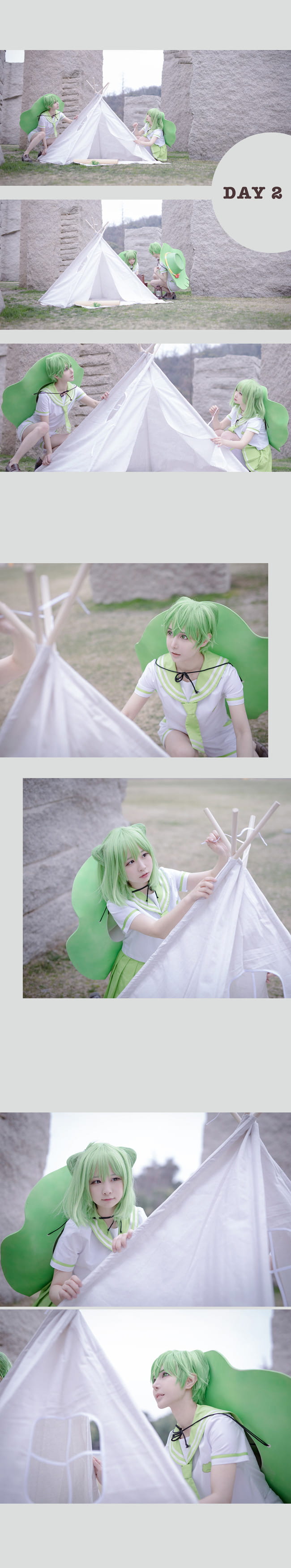 旅行青蛙 蛙boy 蛙girl cosplay