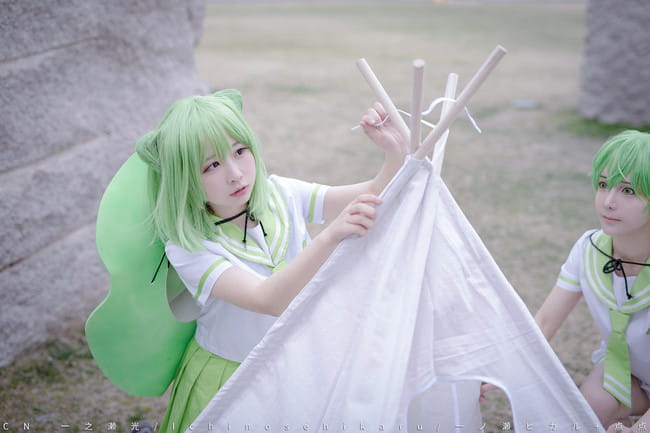 旅行青蛙 蛙boy 蛙girl cosplay