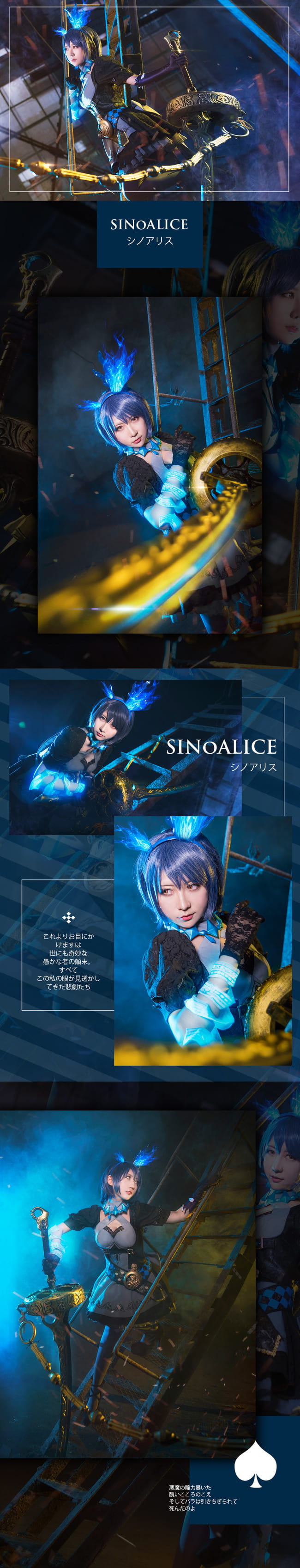 死亡爱丽丝 Alice 御姐 绝对领域 cosplay