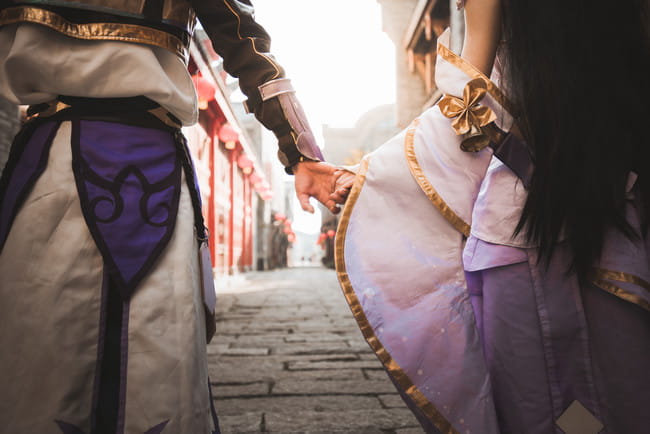 姻缘呢，上天安排的最大嘛~