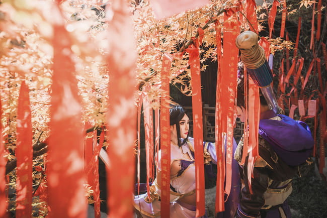 姻缘呢，上天安排的最大嘛~