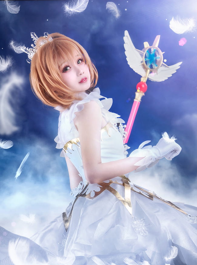 魔卡少女樱透明卡牌OP cosplay