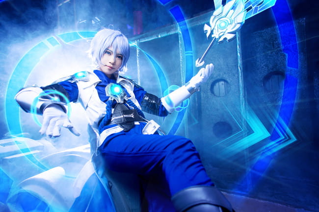 王者荣耀 诸葛亮 两只小亮亮你选哪个呀 cosplay