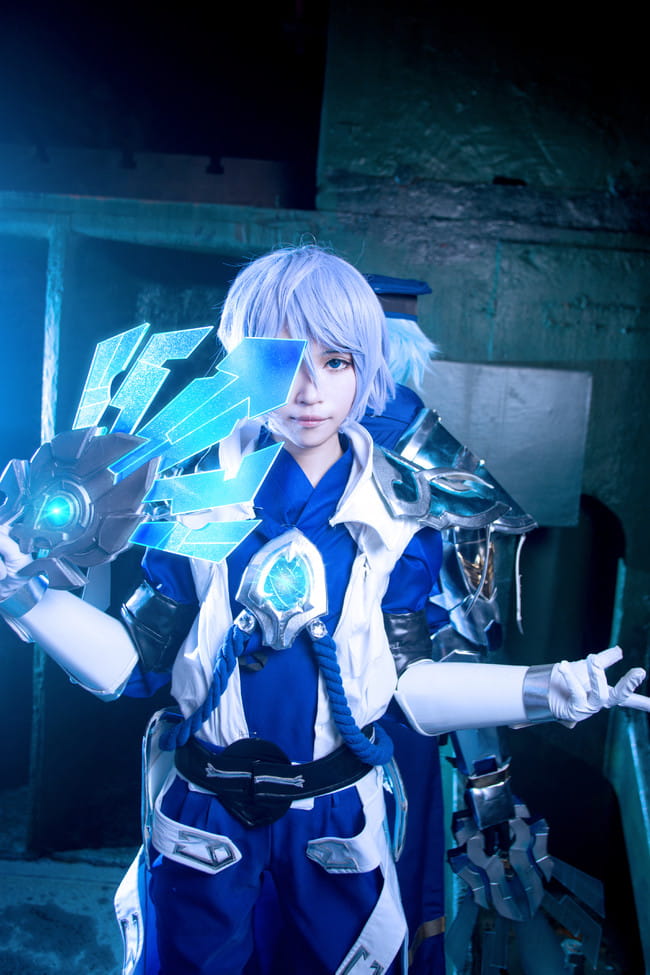 王者荣耀 诸葛亮 两只小亮亮你选哪个呀 cosplay