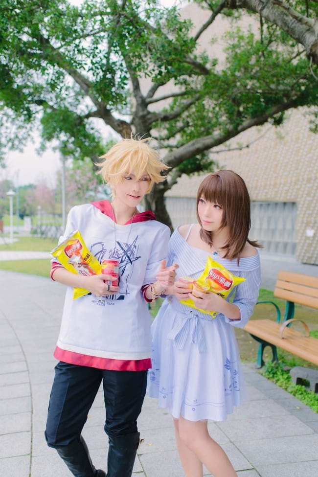 恋与制作人 周棋洛 cosplay