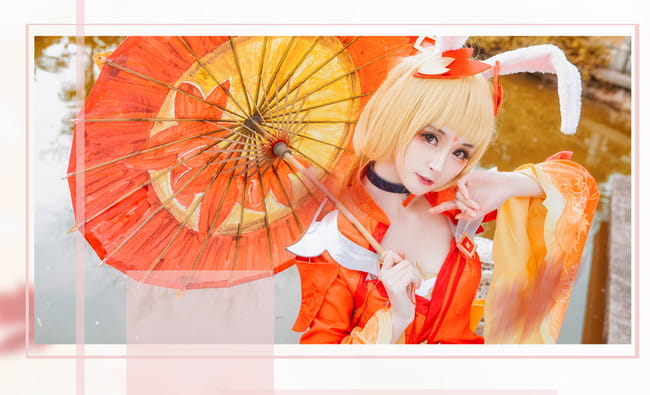 【王者荣耀】公孙离的紅葉愛唄 cosplay