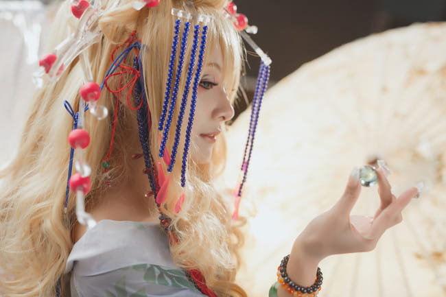 扉 吉原安里 和风 花魁 cosplay