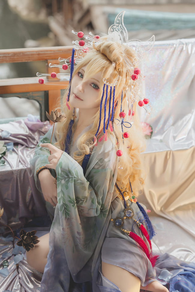 扉 吉原安里 和风 花魁 cosplay