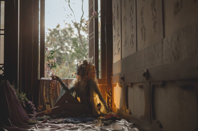 扉 吉原安里 和风 花魁 cosplay