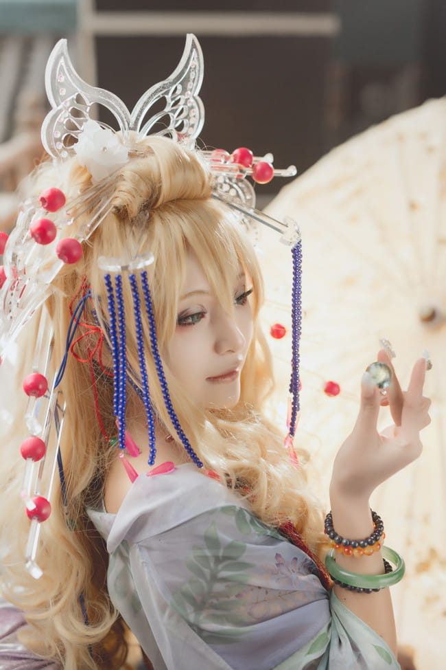 扉 吉原安里 和风 花魁 cosplay