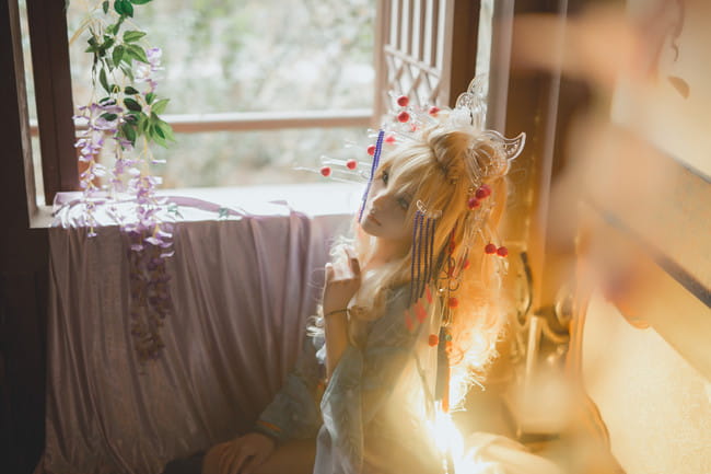 扉 吉原安里 和风 花魁 cosplay