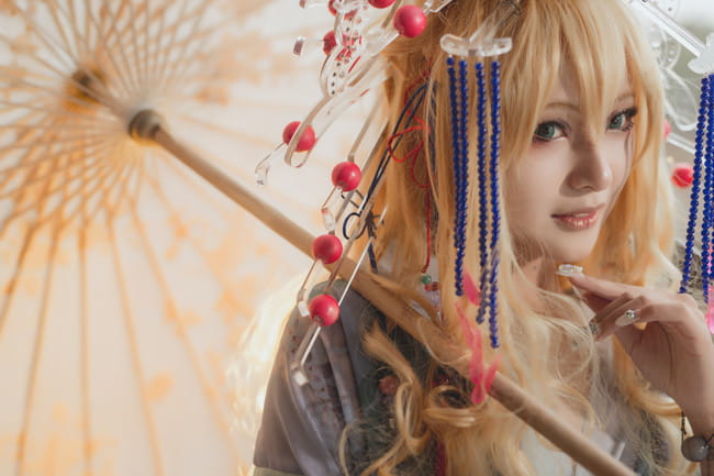 扉 吉原安里 和风 花魁 cosplay