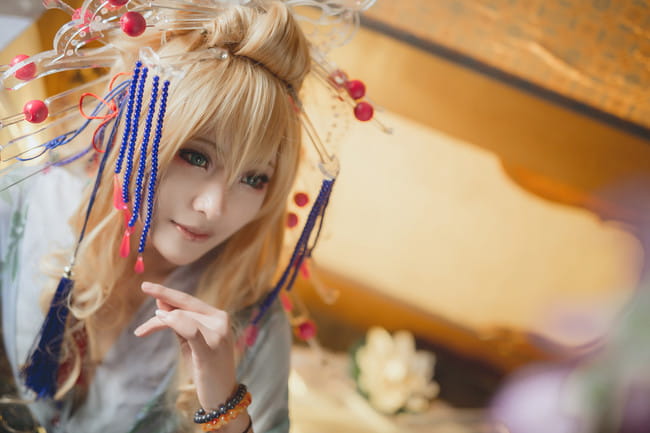 扉 吉原安里 和风 花魁 cosplay