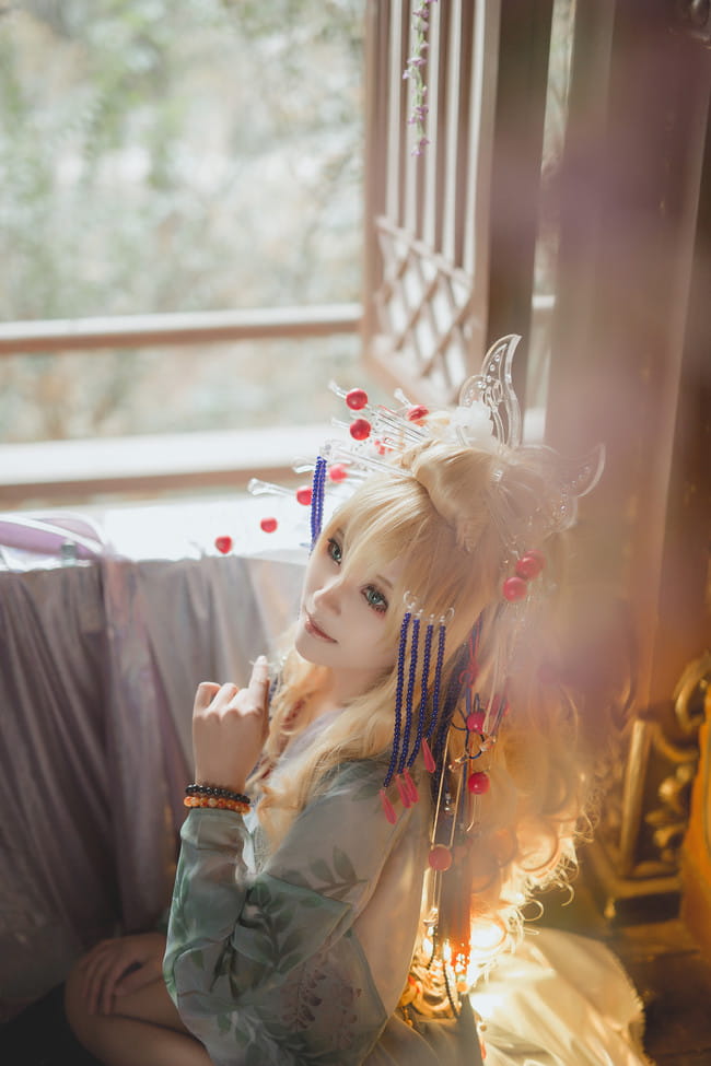 扉 吉原安里 和风 花魁 cosplay