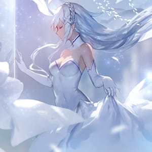 又哭又笑的 今天的你还真是难懂 二次元女生头像