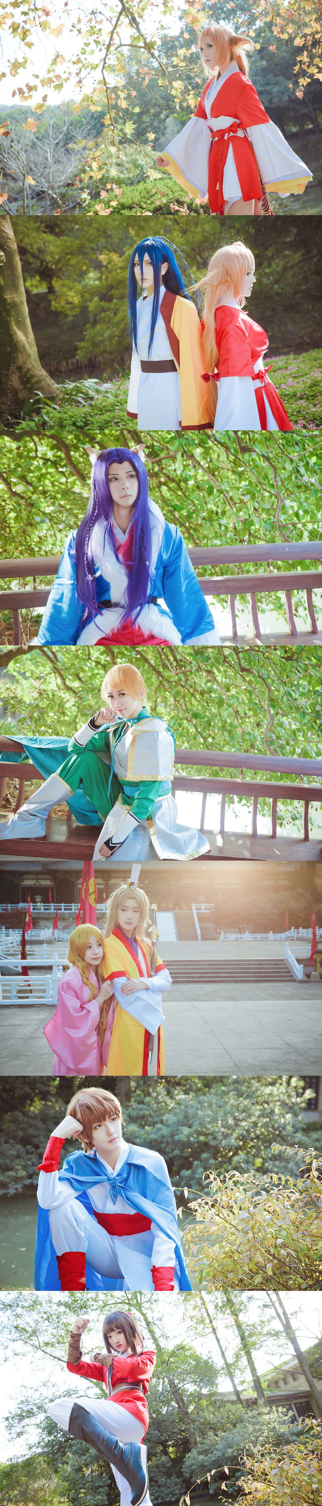 狐妖小红娘全员 cosplay