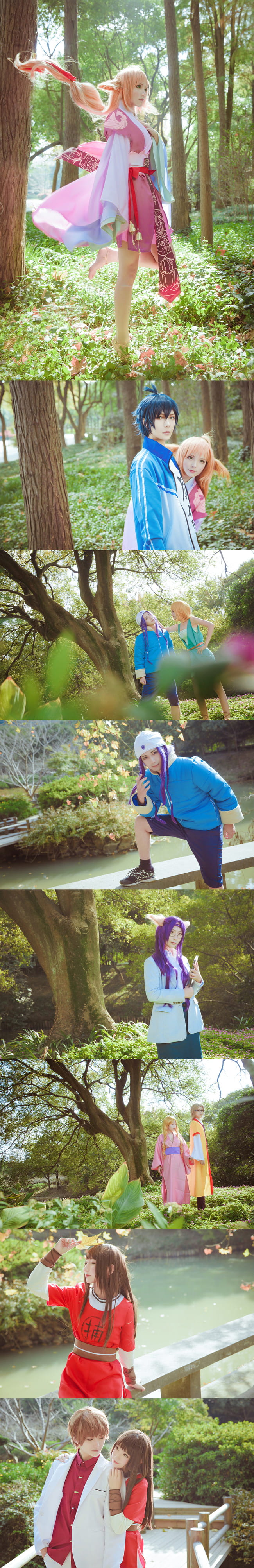 狐妖小红娘全员 cosplay