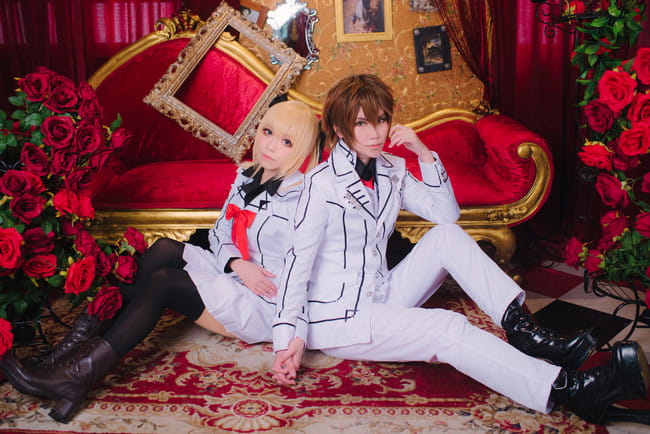 吸血鬼骑士 玖兰枢 早园瑠佳 cosplay