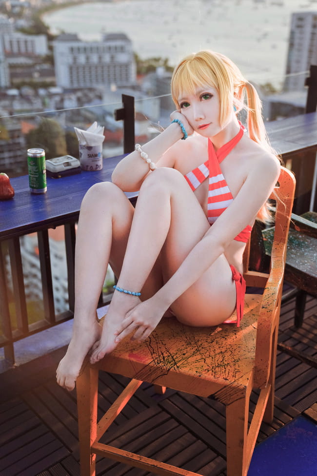 Fate/Grand Order 尼禄泳装cosplay